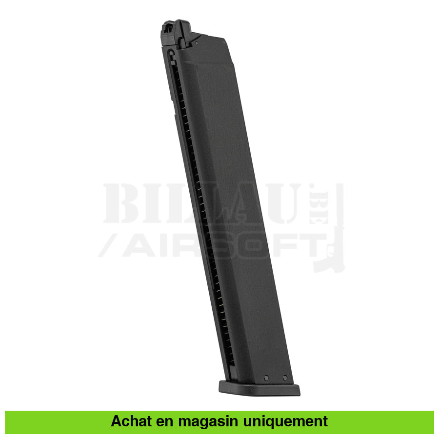Chargeur Airsoft Gbb Kj Kp-17/ Kp-18 (Glock) 50Cps Noir Chargeurs
