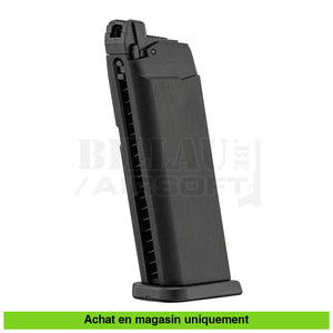 Chargeur Airsoft Gbb Kj Kp-23 (Glock) 20Cps Noir Chargeurs