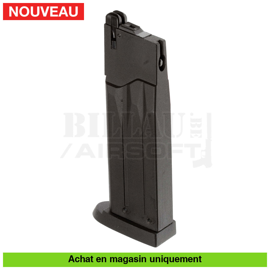 Chargeur Airsoft Gnb Asg Hk Mk23 28Cps Métal Chargeurs