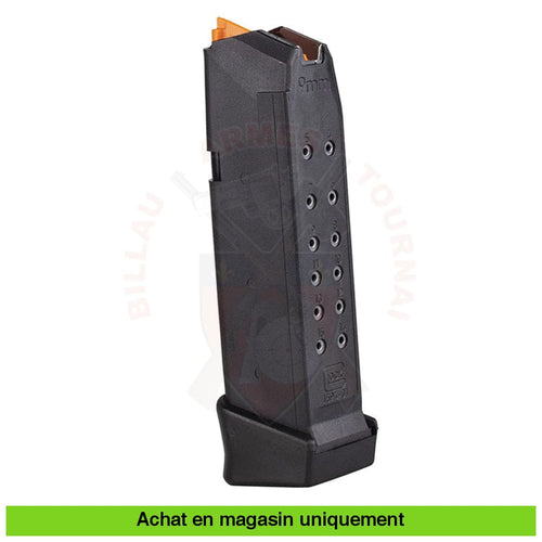 Chargeur Glock 15+2 (17 Coups) 9Mm Para Orange Follower Chargeurs