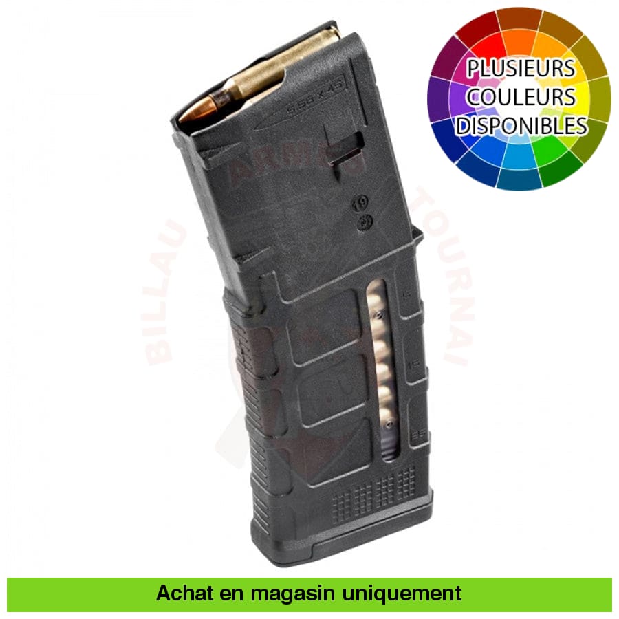 Chargeur Magpul Pmag Gen3 Ar/M4 30 Coups .223 Remington Noir Chargeurs