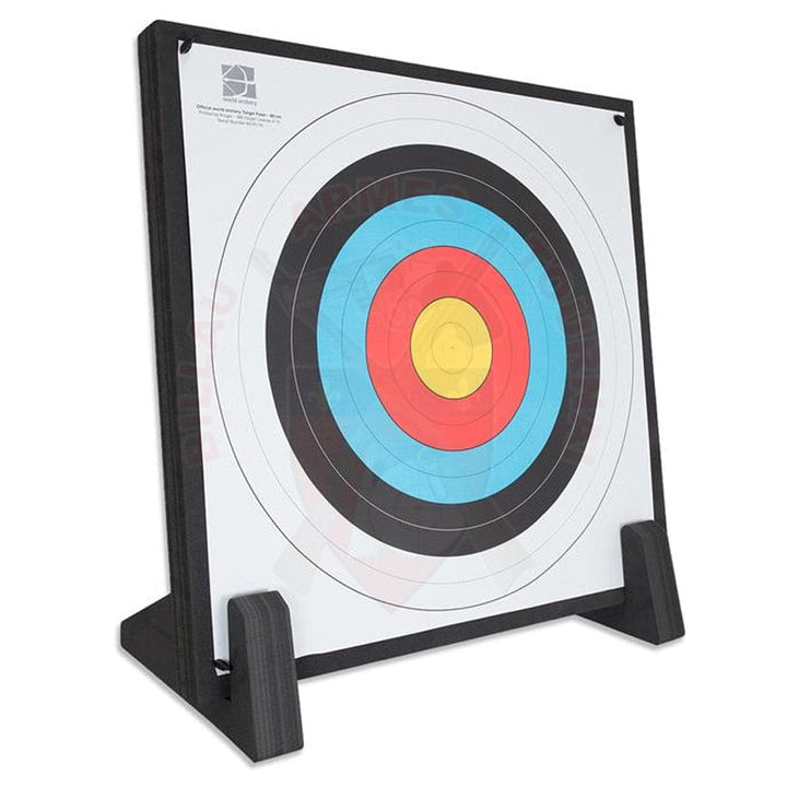 Cible Arc Avalon Foam Eco 90x90x7cm avec Pieds, Cible et Clous