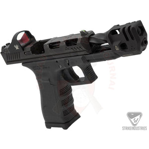 Compensateur Strike Industries Mass Driver Pour Glock 17 Gen 3 Noir Matériels De Compétition