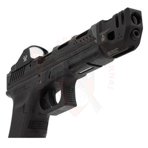 Compensateur Strike Industries Mass Driver Pour Glock 19 Gen 4 Noir Matériels De Compétition