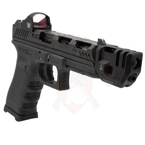 Compensateur Strike Industries Mass Driver Pour Glock 19 Gen 4 Noir Matériels De Compétition