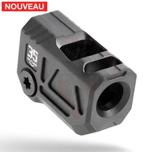 Charger l'image dans la galerie, Compensateur Strike Industries Micro Threaded Comp-Quad V Noir - Matériels de compétition customisation