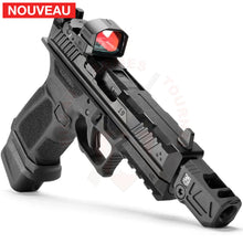 Charger l'image dans la galerie, Compensateur Strike Industries Micro Threaded Comp-Quad V Noir - Matériels de compétition customisation