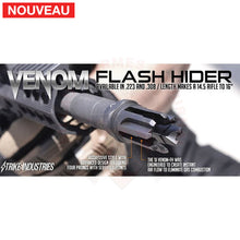 Charger l'image dans la galerie, Compensateur Strike Industries Venom.223 - Matériels de compétition customisation