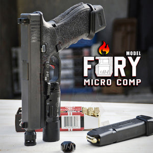 Compensateur TR-1 Upgrade Navier Micro Comp Fury 9mm 1/2x28 RH Matériels de compétition customisation