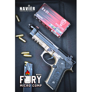 Compensateur TR-1 Upgrade Navier Micro Comp Fury 9mm 1/2x28 RH Matériels de compétition customisation