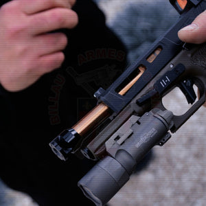 Compensateur TR-1 Upgrade Navier Micro Comp Fury 9mm 1/2x28 RH Matériels de compétition customisation