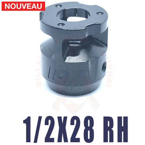 Compensateur TR-1 Upgrade Navier Micro Comp Fury 9mm 1/2x28 RH Matériels de compétition customisation