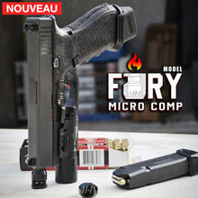 Charger l&#39;image dans la galerie, Compensateur TR-1 Upgrade Navier Micro Comp Fury 9mm 1/2x28 RH Matériels de compétition customisation
