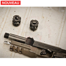 Charger l&#39;image dans la galerie, Compensateur TR-1 Upgrade Navier Micro Comp Fury 9mm 1/2x28 RH Matériels de compétition customisation