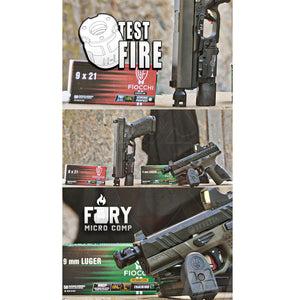 Compensateur TR-1 Upgrade Navier Micro Comp Fury 9mm 1/2x28 RH Matériels de compétition customisation