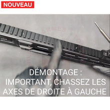 Charger l'image dans la galerie, Conception complète &amp; Impression 3D Garde-Main Picatinny (RIS) sur Fusil de défense Co2 Walther T4E TX68 (HDX).68