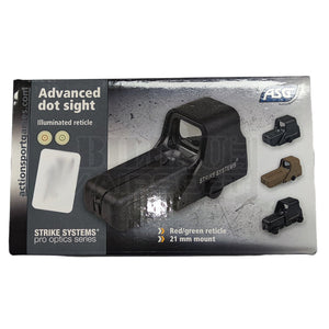 Copie De Point Rouge Red Dot Asg Hollow 553 Noir + Magnifier X3 Fde Points Rouges