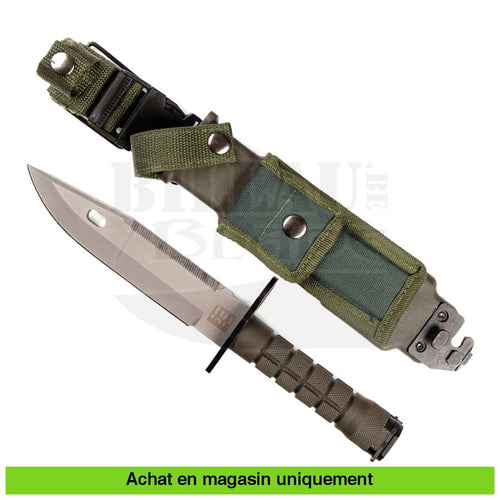 Couteau Fixe 101 Inc Baïonnette M9 Us (M4) Od Couteaux Fixes Militaires