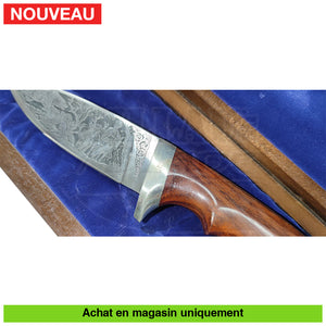 Couteau fixe Années 70 Edition Limitée NRA (Rare) Couteaux fixes divers