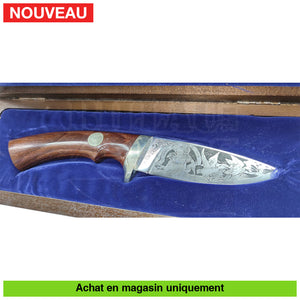 Couteau fixe Années 70 Edition Limitée NRA (Rare) Couteaux fixes divers