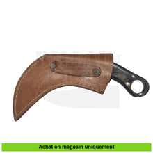 Charger l&#39;image dans la galerie, Couteau fixe Artisanal Karambit Damas + Gaine Cuir Couteaux fixes Militaires