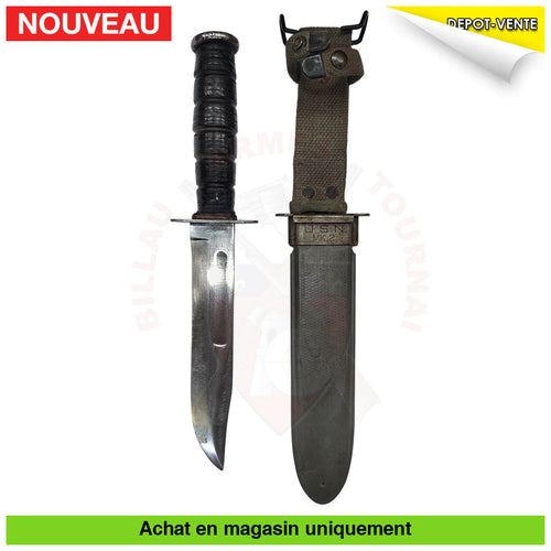 Couteau Fixe Camillus Usn Mk2 (Original) Couteaux Fixes De Chasse