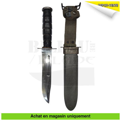 Couteau Fixe Camillus Usn Mk2 (Original) Couteaux Fixes De Chasse