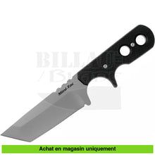 Charger l&#39;image dans la galerie, Couteau Fixe Cold Steel Mini Tac Tanto Couteaux Fixes Militaires