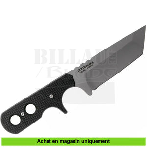 Couteau Fixe Cold Steel Mini Tac Tanto Couteaux Fixes Militaires