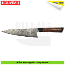 Charger l'image dans la galerie, Couteau fixe de Cuisine Fukito Damas - Couteaux de cuisine