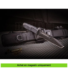 Charger l&#39;image dans la galerie, Couteau Fixe Extrema Ratio Fulcrum Bayonet Nfg Black Couteaux Fixes Militaires