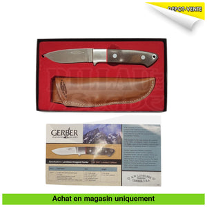 Couteau fixe Gerber Loveless Edition Limitée n°1 / 2001 (Rare) Couteaux fixes de chasse