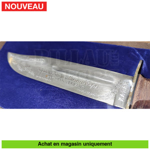 Couteau fixe KABAR Années 70 Edition Limitée 200ème Anniversaire USMC n° 1268/2500 (Rare) Couteaux fixes divers