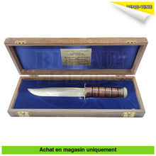 Charger l&#39;image dans la galerie, Couteau fixe KABAR Années 70 Edition Limitée 200ème Anniversaire USMC n° 1268/2500 (Rare) Couteaux fixes divers