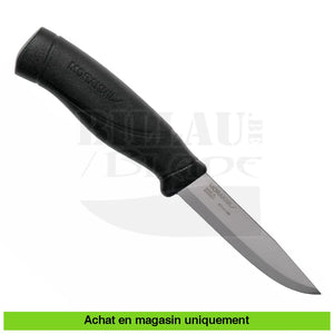Couteau Fixe Mora Companion Heavy Duty S Noir Couteaux Fixes De Chasse