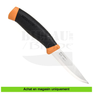 Couteau Fixe Mora Companion S Burnt Orange Couteaux Fixes De Chasse