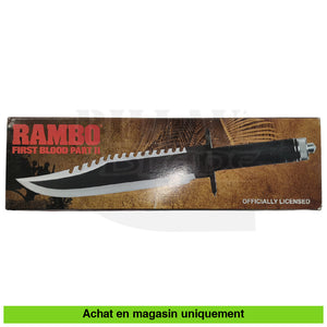 Couteau Fixe Officiel United Cutlery Rambo 2 (Rare) Couteaux Fixes Militaires