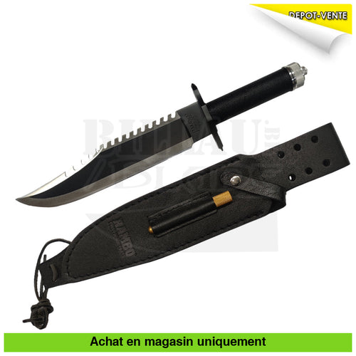 Couteau Fixe Officiel United Cutlery Rambo 2 (Rare) Couteaux Fixes Militaires