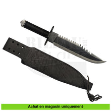 Charger l&#39;image dans la galerie, Couteau Fixe Officiel United Cutlery Rambo 2 (Rare) Couteaux Fixes Militaires
