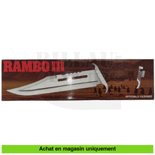 Charger l&#39;image dans la galerie, Couteau Fixe Officiel United Cutlery Rambo 3 (Rare) Couteaux Fixes Militaires