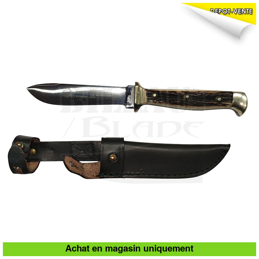 Couteau fixe Puma Jagdnicker Nach Frevert 113587 Couteaux fixes de chasse
