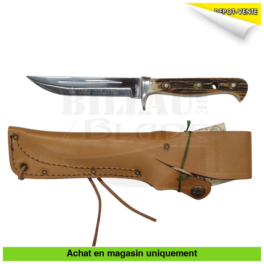 Couteau fixe Puma Trail Guide 116382 Couteaux fixes de chasse