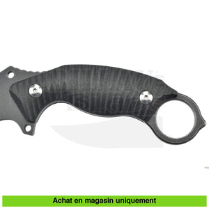 Couteau Fixe Ruike Karambit F181-B1 Noir Couteaux Fixes Militaires