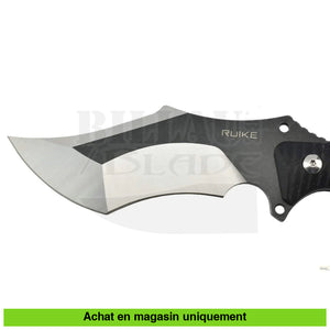 Couteau Fixe Ruike Karambit F181-B1 Noir Couteaux Fixes Militaires