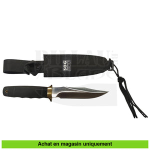 Couteau fixe Sog Tech 1 (Rare) Couteaux fixes Militaires