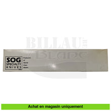 Charger l&#39;image dans la galerie, Couteau fixe Sog Tech 1 (Rare) Couteaux fixes Militaires