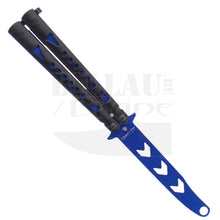 Charger l&#39;image dans la galerie, Couteau Papillon Entrainement Bleu Albainox Couteaux Pliants Divers