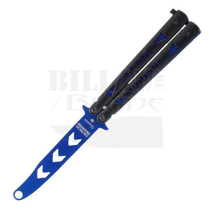 Couteau Papillon Entrainement Bleu Albainox Couteaux Pliants Divers