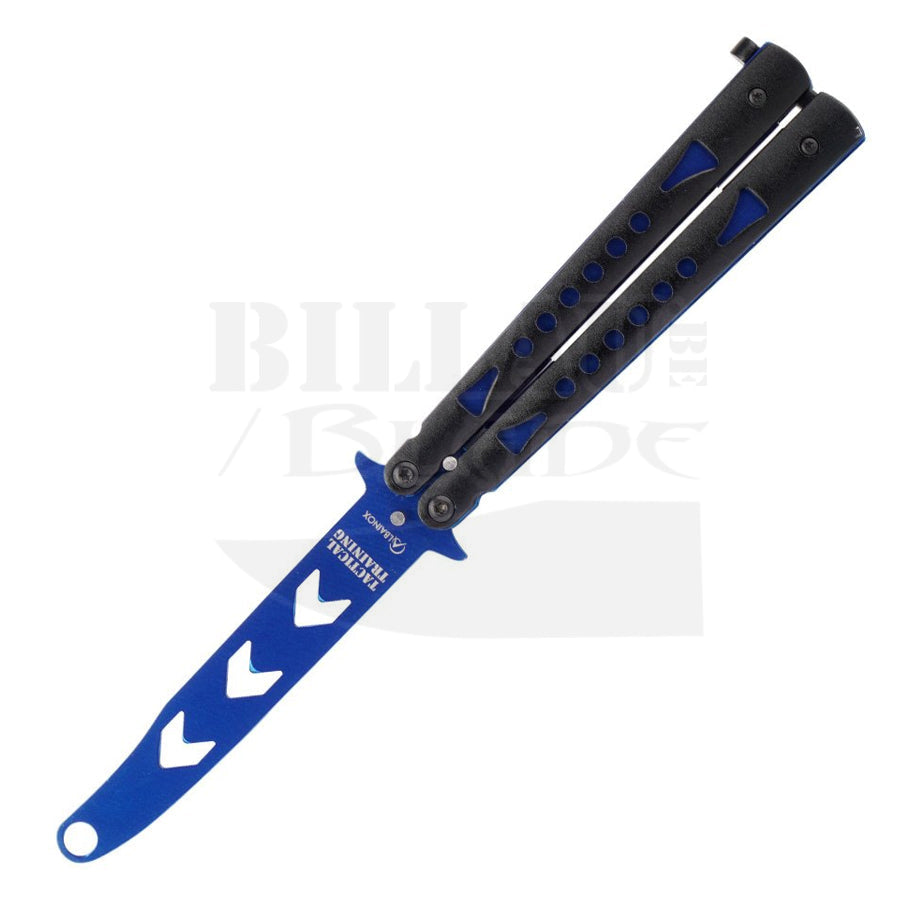 Couteau Papillon Entrainement Bleu Albainox Couteaux Pliants Divers