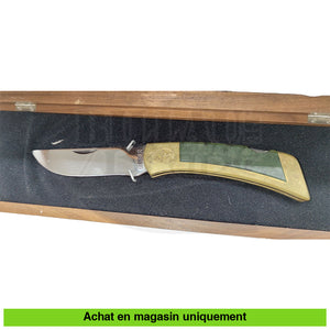 Couteau pliant Années 70 Edition Limitée Gerber Legendary Jade Deluxe n° 0374 (Rare) Couteaux pliants divers